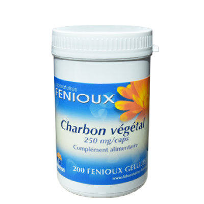Fenioux Charbon Végétal – 200 Gélules – 250 mg Fenioux Charbon Végétal – 200 Gélules – 250 mg