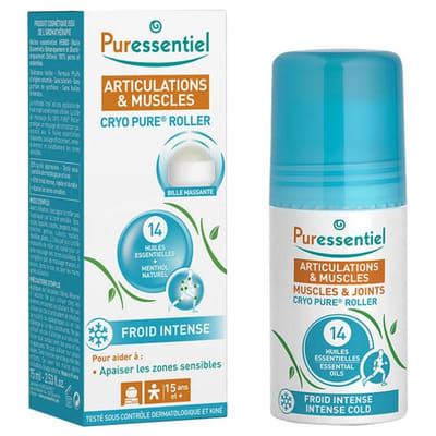 Cryo Pure Roller 75ml Articulations Et Muscles Puressentiel
