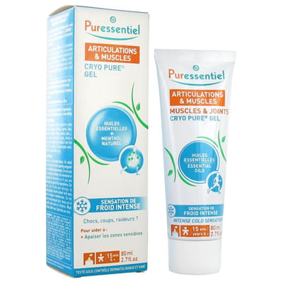 Cryo Pure Gel 80 ml Joints And Muscles Puressentiel