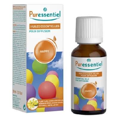 Diffuse Happy Huiles Essentielles pour diffusion 30ml Puressentiel