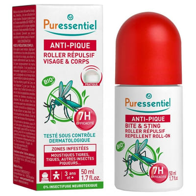Roller Face & Body Repellent Anti-Bite 50ml Anti-Bite Puressentiel