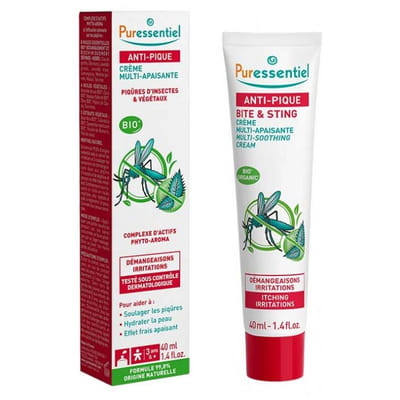 Puressentiel 7815811 anti-itch and skin rash treatment Soothing patch after an insect bite Green, Red, White 40 ml 3 year(s)