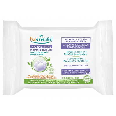 Puressentiel Hygiène Intime Lingettes Intimes Bio 25 Lingettes Puressentiel Hygiène Intime Lingettes Intimes Bio 25 Lingettes