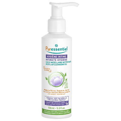 Puressentiel Hygiène Intime Huile Micellaire Nettoyante Bio 150 ml