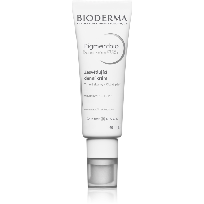 Crème anti-taches SPF 50 40ml PigmentBio Peaux hyperpigmentées Bioderma