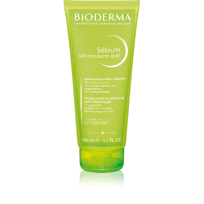 Gel Moussant Actif 200ml Sebium Bioderma