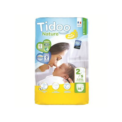 Tidoo TID.762501 disposable diaper Boy/Girl 2 58 piece(s)