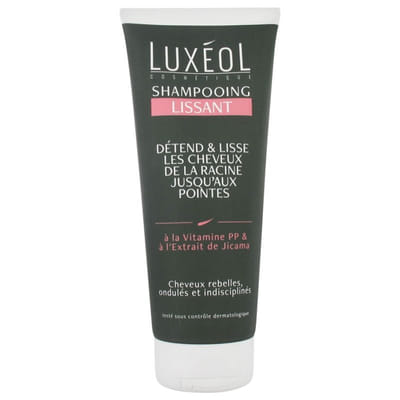 Smoothing Shampoo for Unruly & Wavy Hair 200ml Luxeol