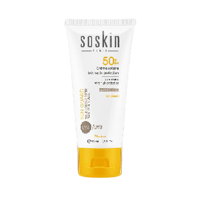 SOSKIN 01 CREME SOLAIRE TEINTEE LIGHT SPF50+, 50 ml SOSKIN 01 CREME SOLAIRE TEINTEE LIGHT SPF50+, 50 ml