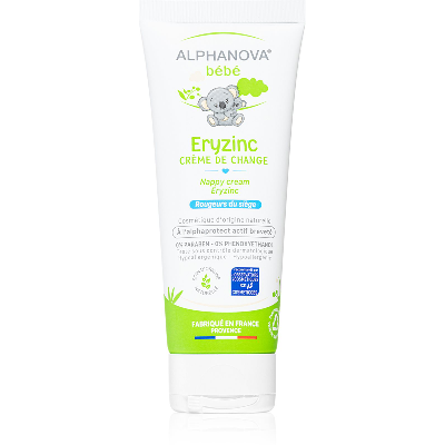 Bebe Eryzinc Creme Pour Le Change 75g Alphanova