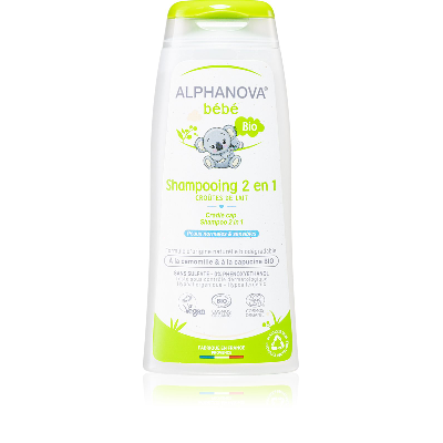 Bebe Shampooing 2 En 1 Bio 200ml Alphanova