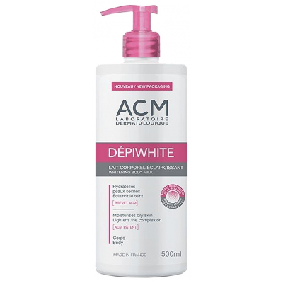 Lait Corporel Eclaircissant Anti Taches 500ml Depiwhite Acm Lait Corporel Eclaircissant Anti Taches 500ml Depiwhite Acm