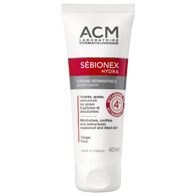 Hydra Crème Réparatrice 40ml Sébionex Acm