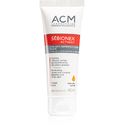 Actimat Soin Anti-imperfections teinté 40ml Sébionex Acm