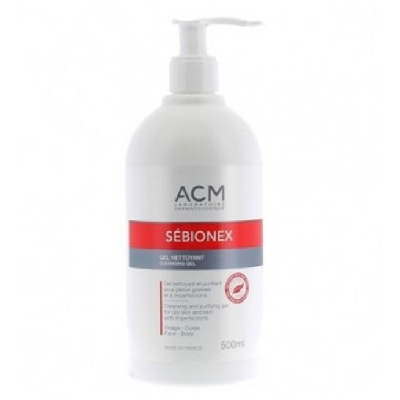 Acm Sébionex Gel nettoyant – 500 ml Acm Sébionex Gel nettoyant – 500 ml