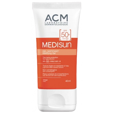 Gel Matifiant SPF 50+ 40ml Medisun Acm