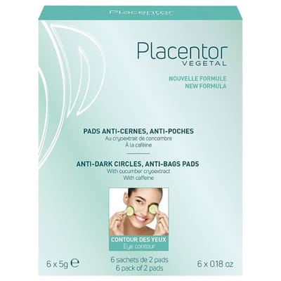 Anti-dark circle Pads with Chamomile Gold 6 Sachets X 2 Placentor Végétal