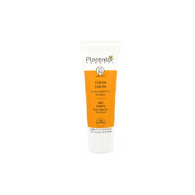 CREME SOLAIRE VISAGE ET ZONES SENSIBLES SPF50+ 40ml Placentor Végétal CREME SOLAIRE VISAGE ET ZONES SENSIBLES SPF50+ 40ml Placentor Végétal