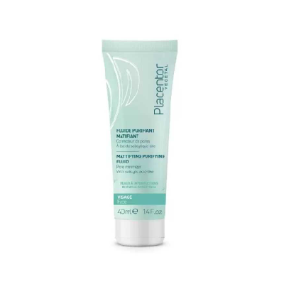 Fluide Purifiant Matifiant 40ml Peaux à Imperfections Placentor Végétal