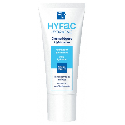 Creme Legere Hydratation Quotidienne Peaux Normales A Mixtes 40ml Hydrafac Hyfac