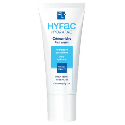 Creme Riche Hydratation Quotidienne Peaux Seches A Tres Seches 40ml Hydrafac Hyfac