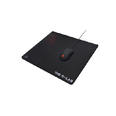 The G-Lab PAD CAESIUM Noir, Multicolore Tapis de souris de jeu