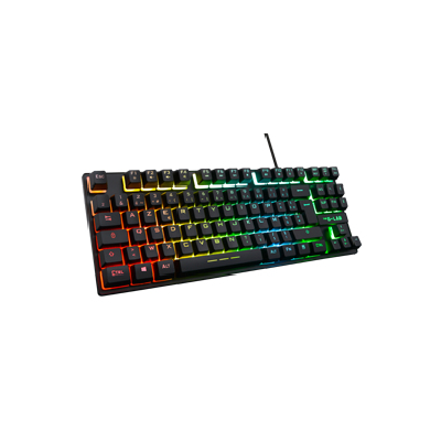 The G-Lab Keyz Caesium TKL clavier USB AZERTY Français Noir The G-Lab Keyz Caesium TKL clavier USB AZERTY Français Noir