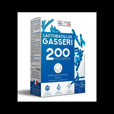 Lactobacillus Gasseri 30 Capsules Eric Favre