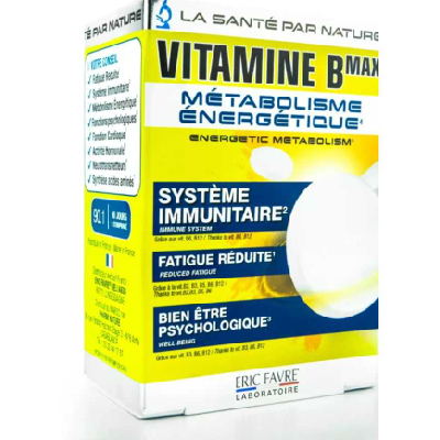 Eric Favre Complexe Vitamine B MAX 60cps
