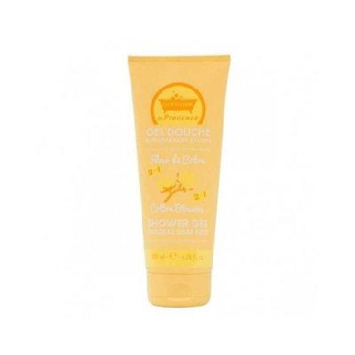 Les petits bains de provence Gel douche Feur de coton 200ml Les petits bains de provence Gel douche Feur de coton 200ml