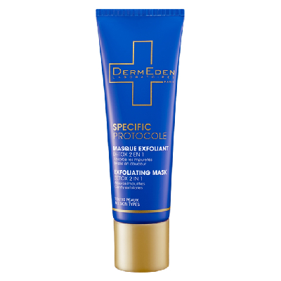 Dermeden Masque Exfoliant Detox 2en1 tube – 50 ml Dermeden Masque Exfoliant Detox 2en1 tube – 50 ml