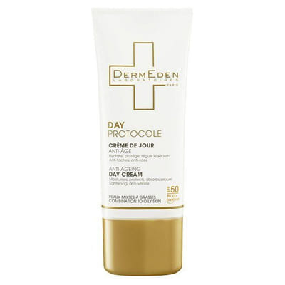 Dermeden Day Cream Anti-aging Mixed to Oily Skin SPF 50 – 50 ml