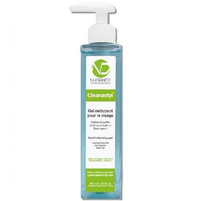 NUBIANCE Cleanactyl – Gel Nettoyant Visage Anti-Imperfections 200ml NUBIANCE Cleanactyl – Gel Nettoyant Visage Anti-Imperfections 200ml