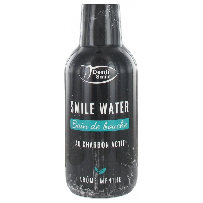 Denti Smile Bain de Bouche au Charbon Actif 300 ml Denti Smile Bain de Bouche au Charbon Actif 300 ml