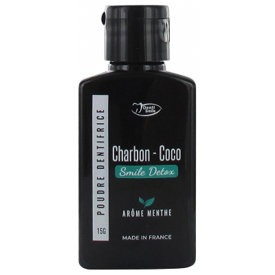 Poudre De Dentifrice Charbon Coco Smile Detox Denti 15g Dentismile Poudre De Dentifrice Charbon Coco Smile Detox Denti 15g Dentismile