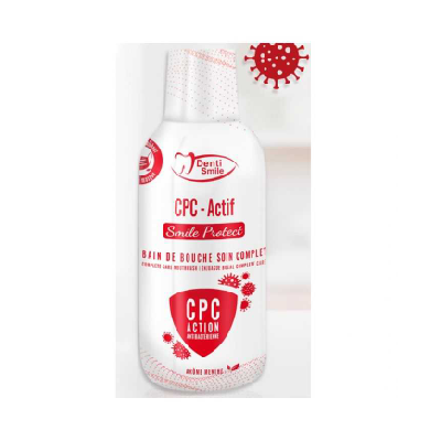 Denti-smile Bain de bouche CPC-Actif 300ml Denti-smile Bain de bouche CPC-Actif 300ml