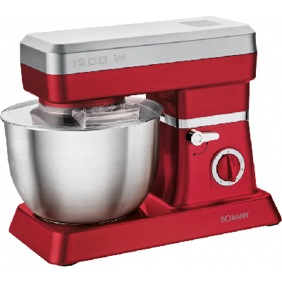 Bomann KM 398 CB Robot mixer 1200 W Métallique, Rouge Bomann KM 398 CB Robot mixer 1200 W Métallique, Rouge