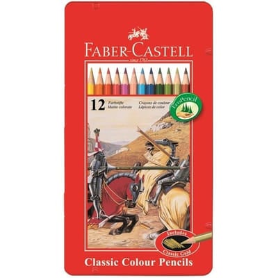 Faber-Castell 115844 Colored Pencil Multicolor 12 pieces