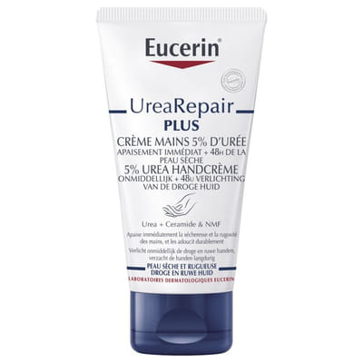 كريم يد 5% يوريا 75 مل UreaRepair Plus للبشرة الجافة Eucerin