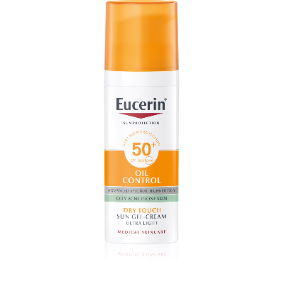 Sun Gel-creme Oil control SPF50+ Toucher Sec 50ml Sun Protection Eucerin