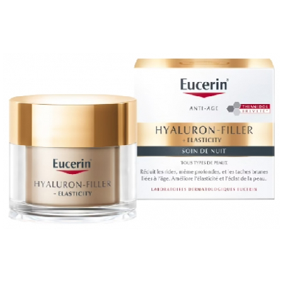 Eucerin Hyaluron-Filler + Elasticity Soin de Nuit 50 ml Eucerin Hyaluron-Filler + Elasticity Soin de Nuit 50 ml