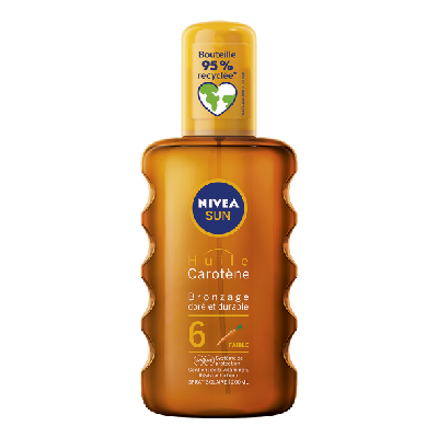 NIVEA SPRAY SOLAIRE HUILE CAROTENE FPS 6 PROTECT & BRONZE 200 ml