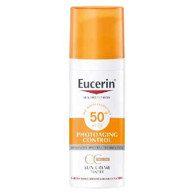 EUCERIN SUN PHOTOAGING CONTROL CC CREME TEINTEE SPF50+ 50ML
