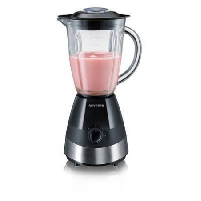 Severin SM 3718 blender 1,5 L Mélangeur de table 550 W Noir, Acier brossé Severin SM 3718 blender 1,5 L Mélangeur de table 550 W Noir, Acier brossé