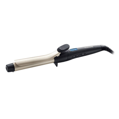 Remington CI6325 فرشاة هوائية ساخنة ومكواة فرد مكواة تجعيد حرارة فضية، سوداء