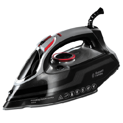 Russell Hobbs 20630-56 fer à repasser Fer à repasser à sec ou à vapeur Semelle en céramique 3100 W Noir, Gris Russell Hobbs 20630-56 fer à repasser Fer à repasser à sec ou à vapeur Semelle en céramique 3100 W Noir, Gris