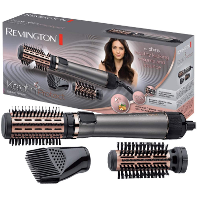 Remington AS8810 brosse soufflante et fer à lisser Brosse soufflante à air chaud Vapeur Argent, Noir, Or 1000 W 3 m Remington AS8810 brosse soufflante et fer à lisser Brosse soufflante à air chaud Vapeur Argent, Noir, Or 1000 W 3 m