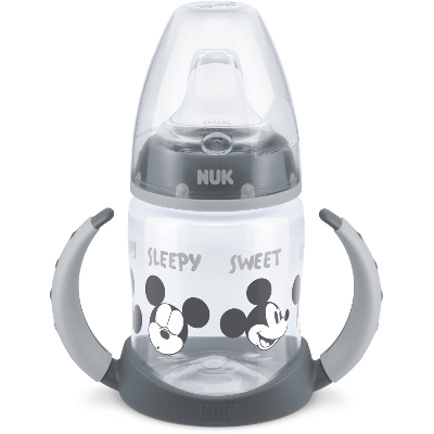 NUK First Choice Mickey Mouse 6m+ Grey 150 ml