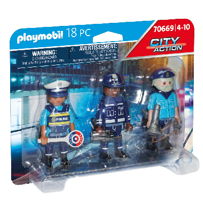 Playmobil City Action Police Equipe de policiers Playmobil City Action Police Equipe de policiers