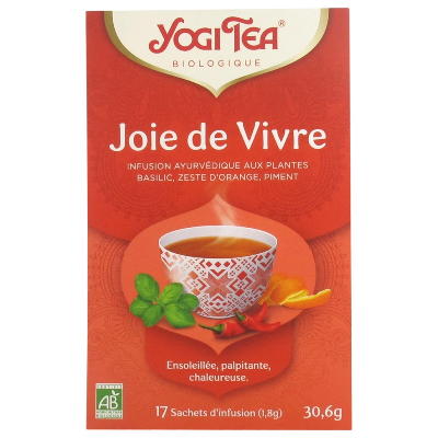 Joie De Vivre 17 Sachets Yogi Tea Joie De Vivre 17 Sachets Yogi Tea